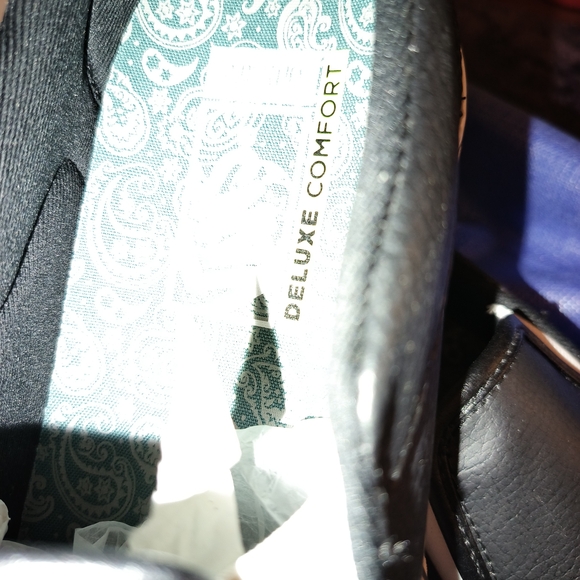 Vans Black and White Slip-On Loafers - Picture 3 of 3